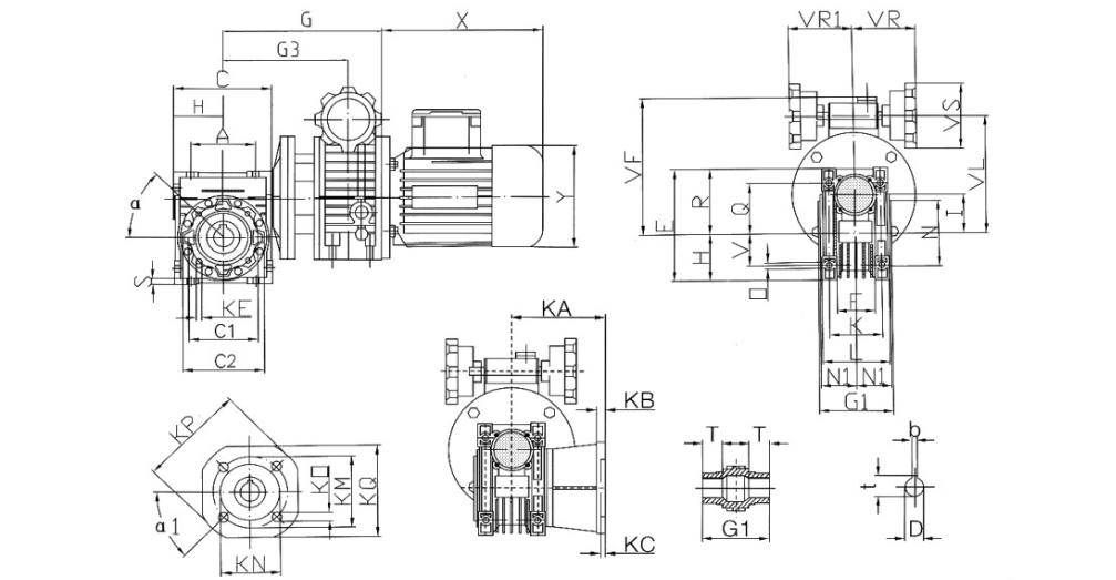 NMRV減速機(jī)UDL無級變速機(jī)參數(shù)